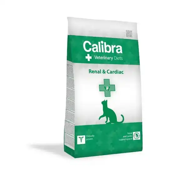 Calibra Veterinary Diets Renal & Cardiac Dry Cat Food 16043