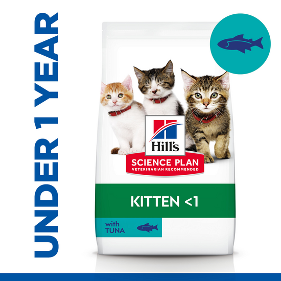 Hill's SCIENCE PLAN Kitten Dry Cat Food with Tuna 15911