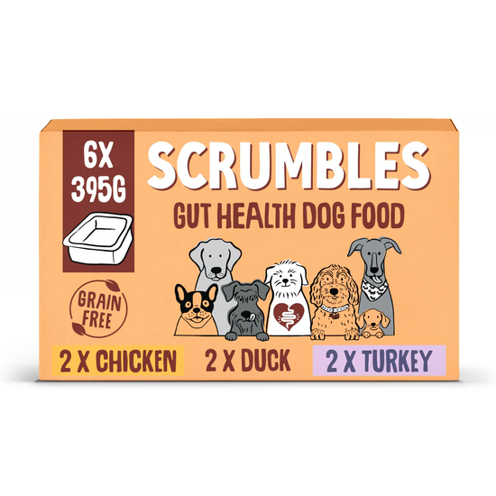 Scrumbles Grain Free Wet Dog Food Meaty Variety Pack with Chicken
