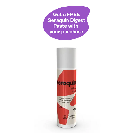 Seraquin Skin & Coat Liquid Supplement for Dogs & Cats 95ml 18170