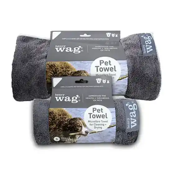 Henry Wag Microfibre Cleaning Towel for Pets 16109