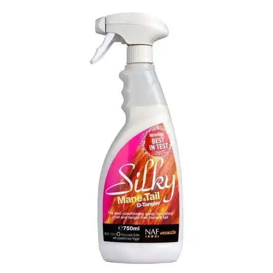 NAF Silky Mane & Tail D-Tangler Spray for Horses 10190