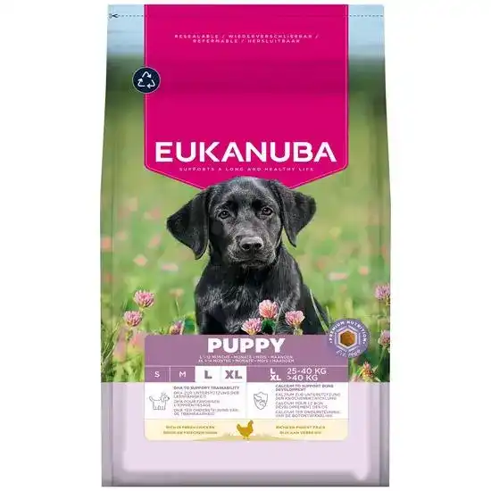 Eukanuba Puppy Large Breed Chicken Dog Food 16341
