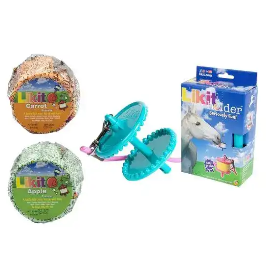 Likit Horse Toy & Treat Bundle: Aqua Holder