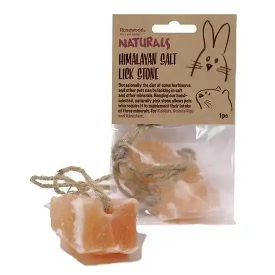 Rosewood Naturals Himalayan Salt Lick Stone for Small Animals 18933
