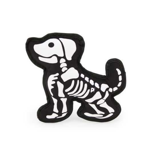 Petface Damian Double Stitched Skeleton Plush Dog Toy 20627