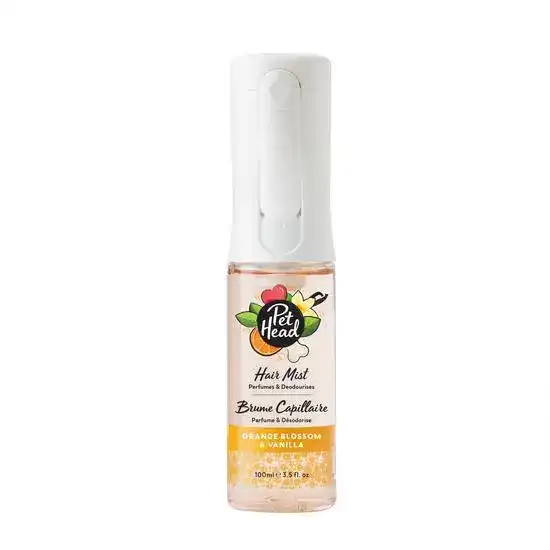 Pet Head Hair Mist Dog Deodorising Spray Orange Blossom & Vanilla 19605