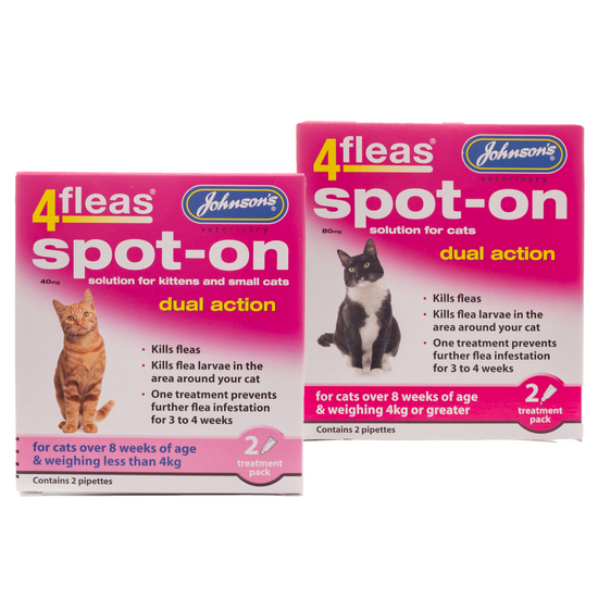 Johnson's Veterinary 4fleas Spot On for Cats & Kittens 18569