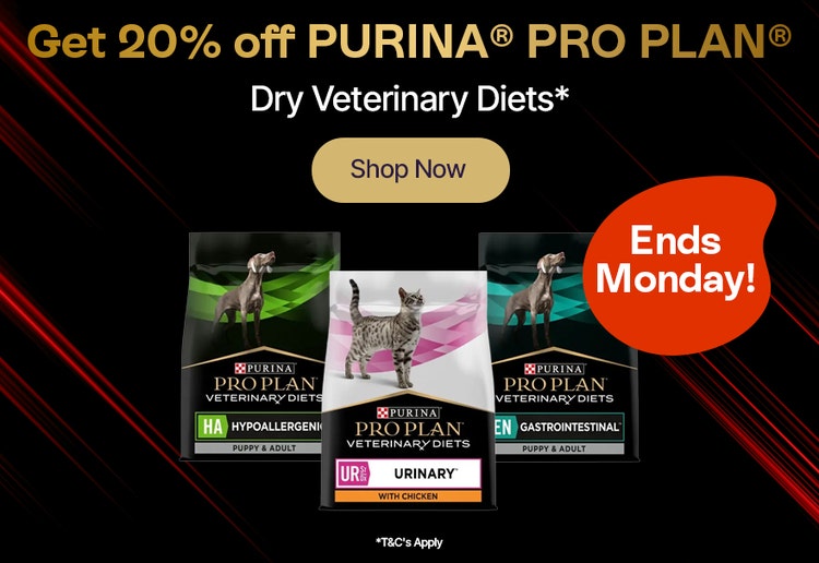 Get 20% Off Purina Pro Plan Dry Veterinary Diets* - Shop Now