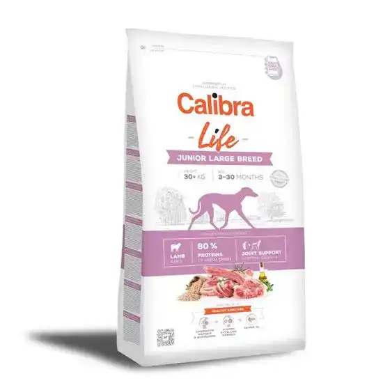 Calibra Life Junior Large Breed Dry Dog Food Lamb 16633