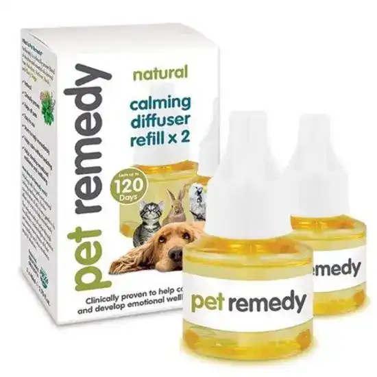 Pet Remedy Natural Calming Plug-In Diffuser Refills for Dogs and Cats 2904