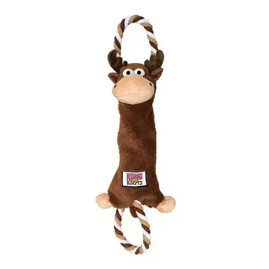 KONG Tugger Knots Moose Toy for Dogs 17251