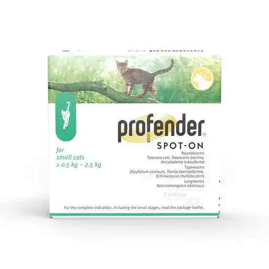 Profender Spot-On Solution for Small Cats (0.5kg-2.5kg) 999
