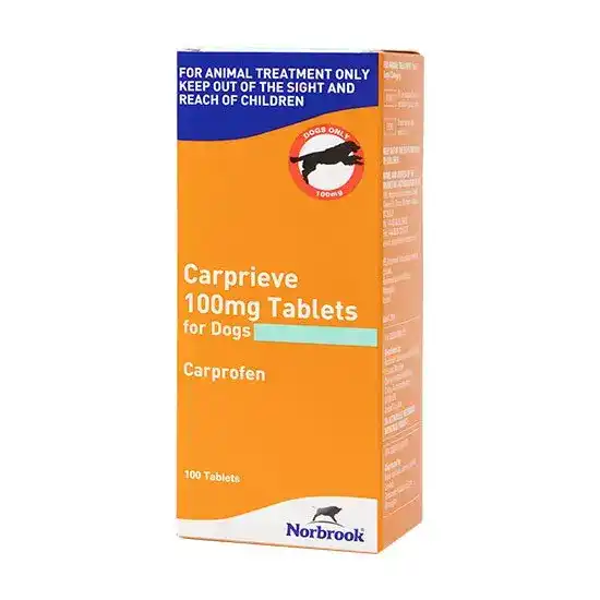 Carprieve Tablets for Dogs 100mg 2973