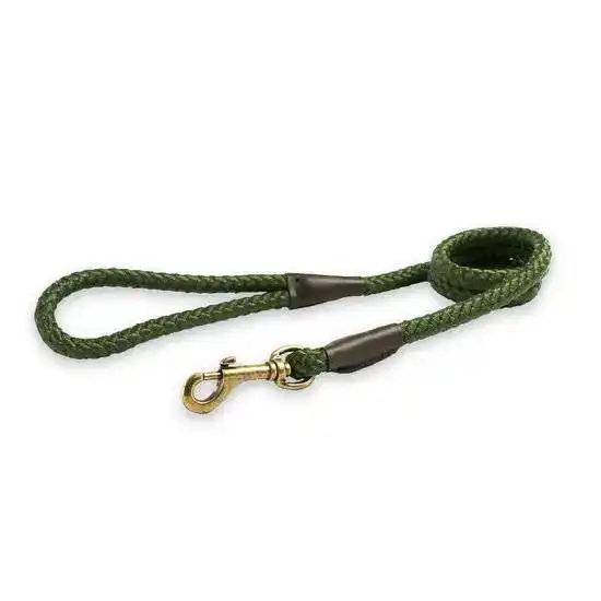 Ancol Heritage Rope Lead Green 1.07m 19181