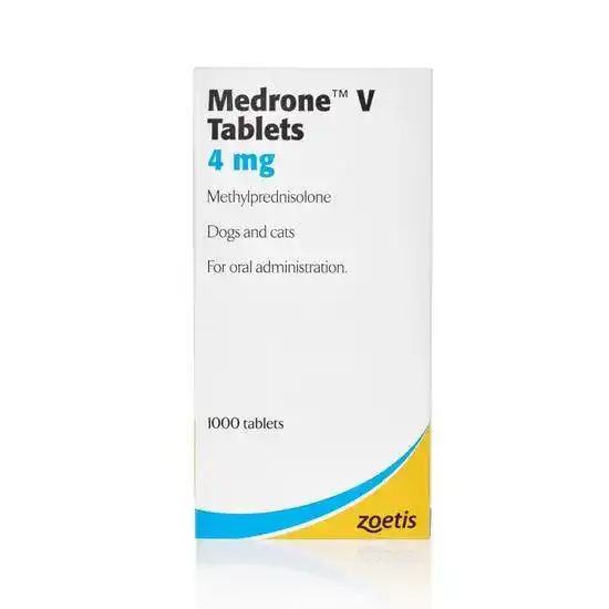 Medrone V Tablets for Dogs and Cats 4mg 3029