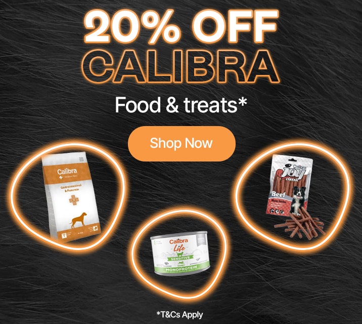 20% Off Calibra Food & Treats*