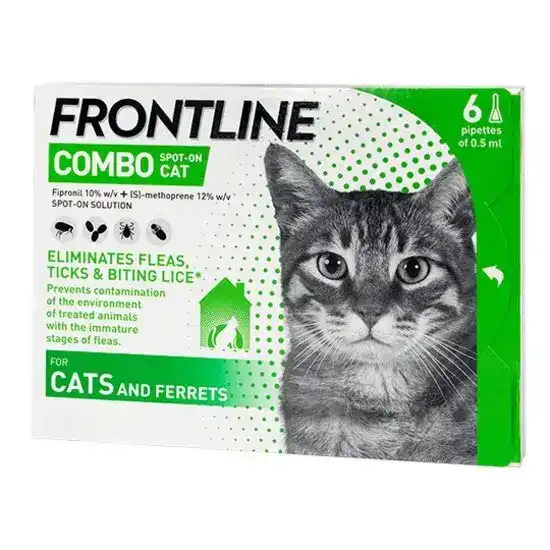FRONTLINE COMBO Spot-On Solution for Cats and Ferrets 896