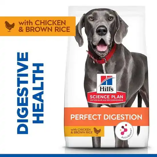 Hill's SCIENCE PLAN Specialty Large Breed Adult Perfect Digestion Dry Dog Food with Chicken & Brown Rice 4434