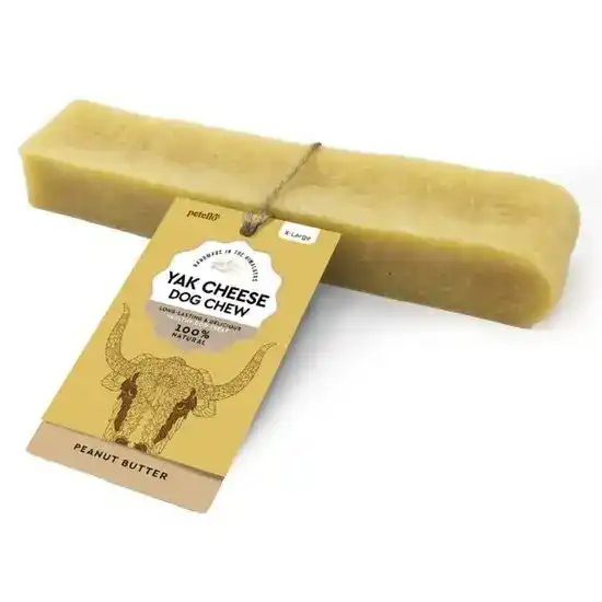 Petello Yak Cheese Peanut Butter X-Large Chew for Dogs 1 x 155g 17915
