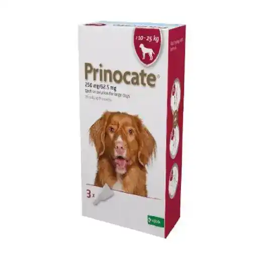 Prinocate Spot-On Solution for Large Dogs 250mg/62.5mg (10kg-25kg) 4670