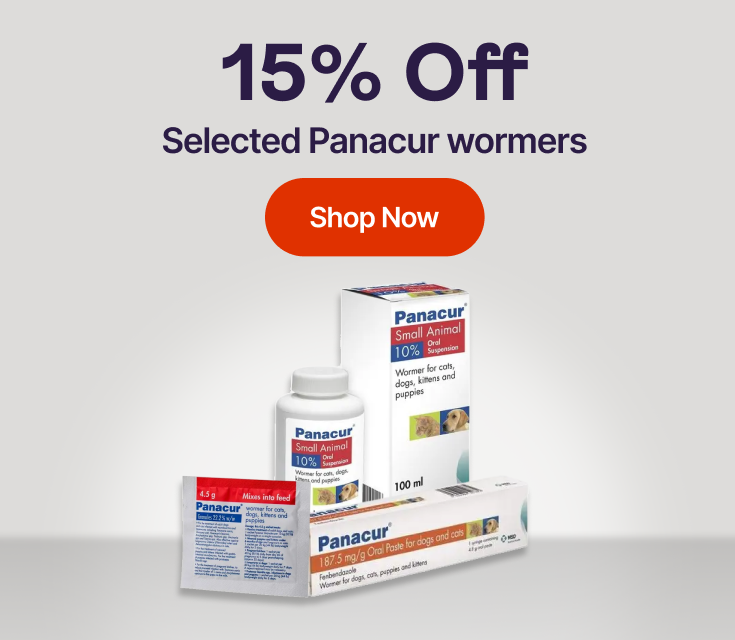 15% off selected panacur