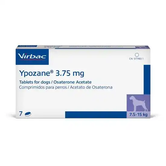 Ypozane Tablets for Dogs 3.75mg (7.5kg-15kg) 3108