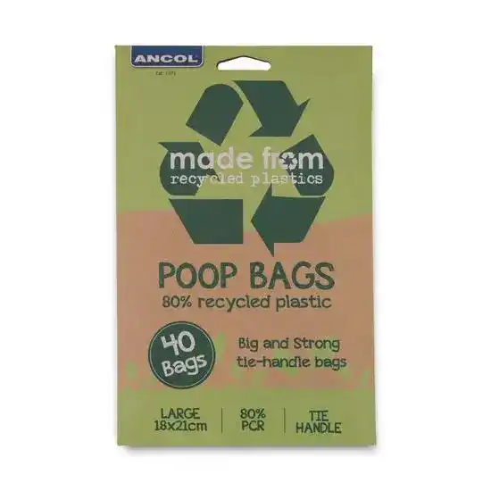 Ancol Made From Flat Pack Dog Poop Bags 19712