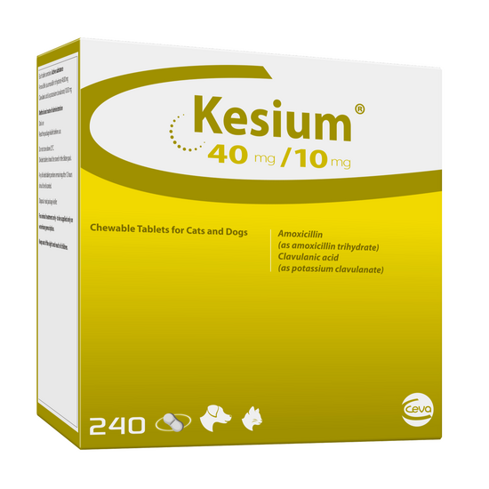 Kesium Chewable Tablets for Cats & Dogs 40mg/10mg 19114