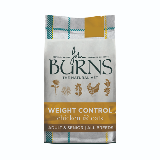Burns Weight Control Adult & Senior Dry Dog Food with Chicken & Oats 1074