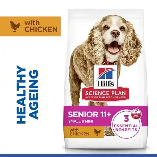 Hill's SCIENCE PLAN Small & Mini Breed Senior Adult Dry Dog Food with Chicken 2394