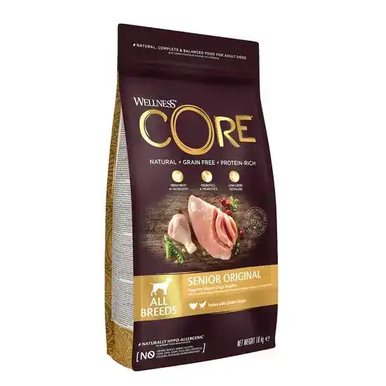 Wellness Core Senior Original Dry Dog Food Turkey and Chicken 17023