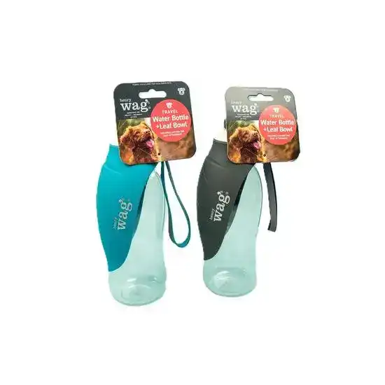 Henry Wag Water Bottle with Leaf Bowl for Pets 16107