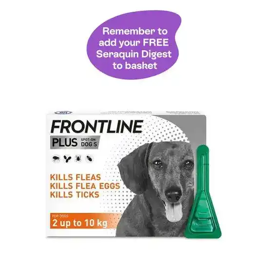 FRONTLINE PLUS Spot-On Flea and Tick Treatment for Small Dogs (2kg-10kg) 9985