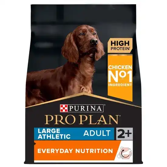 PURINA PRO PLAN Large Breed Athletic Adult 2+ Everyday Nutrition Dry Dog Food with Chicken 1567