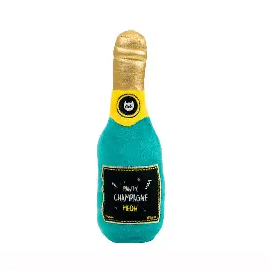 Ancol Pawty Time Champagne Kicker Cat Toy 19160