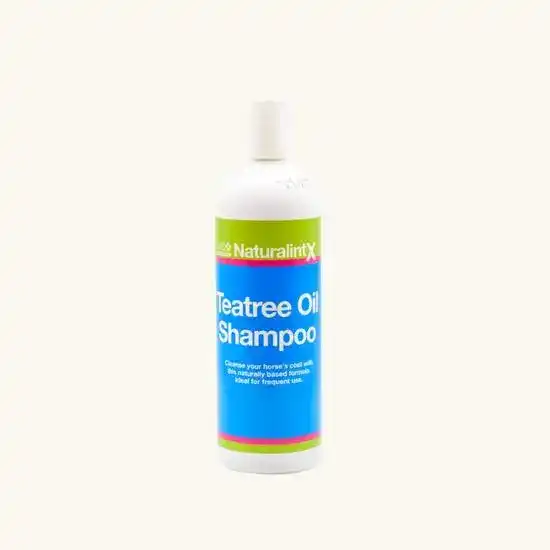 NAF NaturalintX Antibacterial Sensitive Skin Horse Tea Tree Oli Shampoo 20035