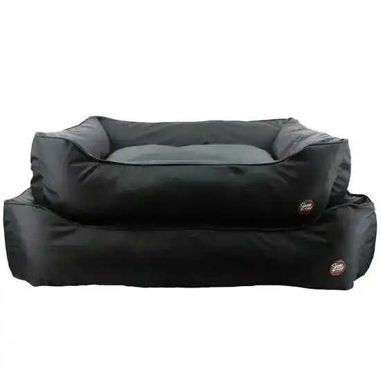 Ancol Sleepy Paws Performance Waterproof Dog Bed Black 19072