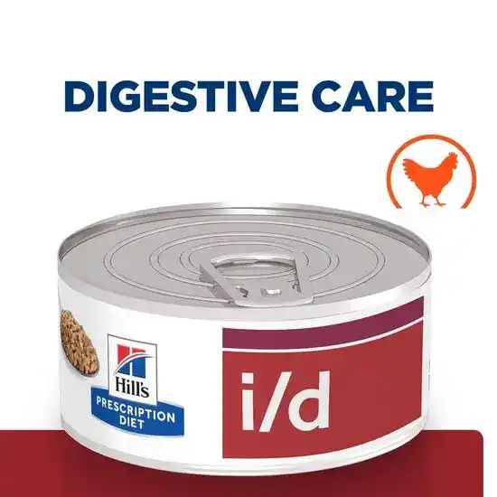 Hill's PRESCRIPTION DIET i/d Digestive Care Wet Cat Food with Chicken 156g Tins 15887