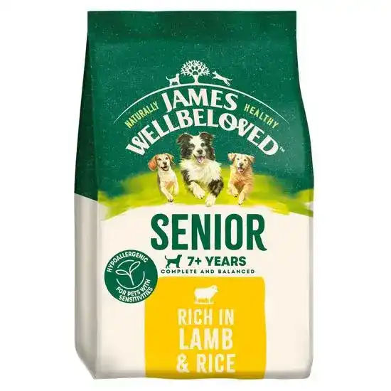 James Wellbeloved Senior Dry Dog Food Lamb & Rice 18593