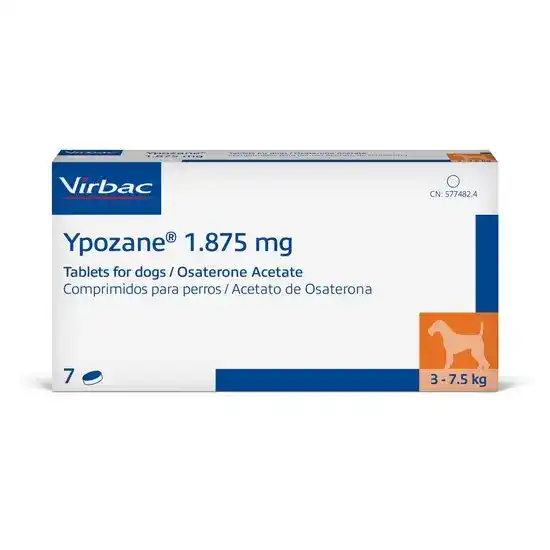 Ypozane Tablets for Dogs 1.875mg (3kg-7.5kg) 1698