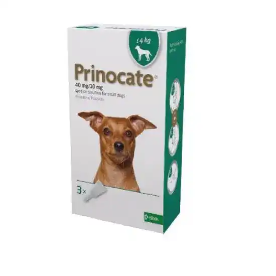 Prinocate Spot-On Solution for Small Dogs 40mg/10mg (up to 4kg) 4668