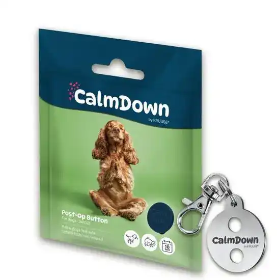 KRUUSE CalmDown Dog Tag Pheromone-Infused Button 21021