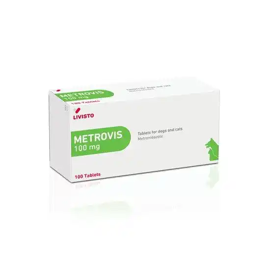 Metrovis Tablets for Dogs and Cats 100mg 3278