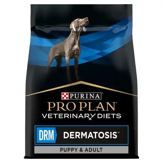PURINA PRO PLAN VETERINARY DIETS Puppy & Adult DRM Dermatosis Dry Dog Food 9430