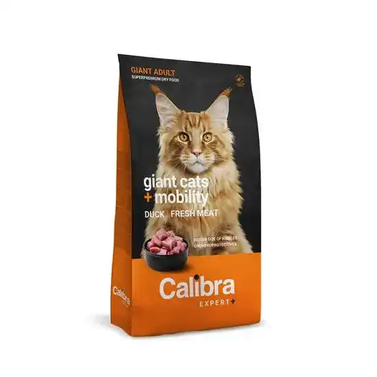 Calibra EXPERT+ Giant Cats & Mobility Adult Dry Cat Food Duck & Chicken 21130