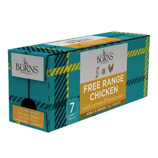 Burns Adult & Senior Wet Dog Food with Free Range Chicken 15841