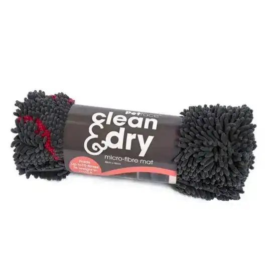 Petface Clean & Dry Microfibre Pet Mat 20619