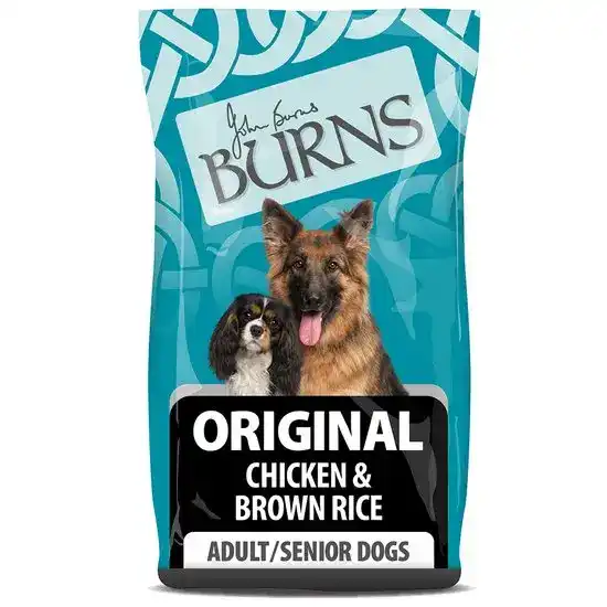 Burns Original Adult & Senior Dry Dog Food with Chicken & Brown Rice 1071