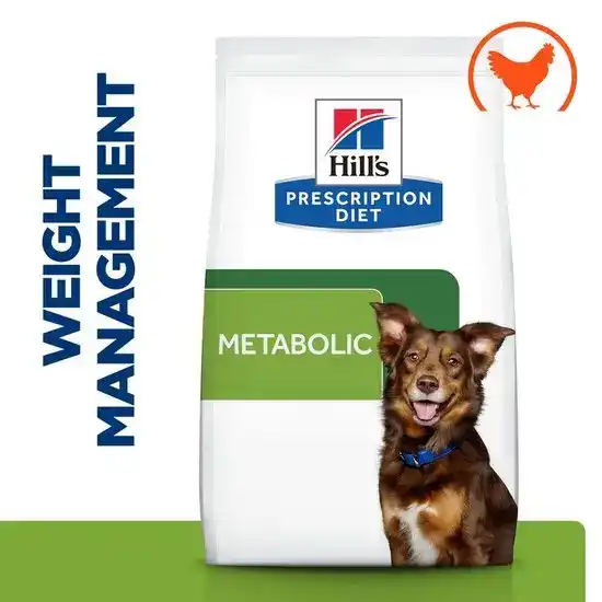 Hill's PRESCRIPTION DIET Metabolic Weight Loss & Maintenance Dry Dog Food with Chicken 3867